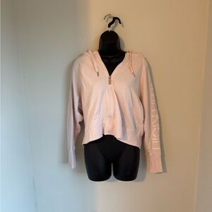 Calvin Klein Performance Blush Zip Up Hoodie Size M